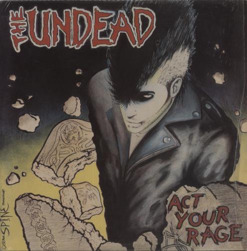 The Undead Act Your Rage! vinyl LP album (LP record) US 31LLPAC863541