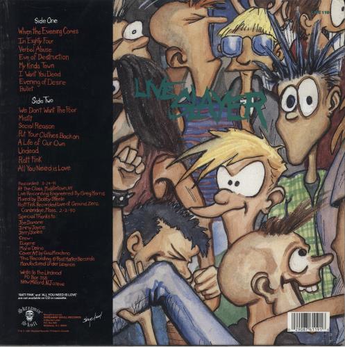 The Undead Live Slayer - Purple Vinyl vinyl LP album (LP record) US 31LLPLI783272