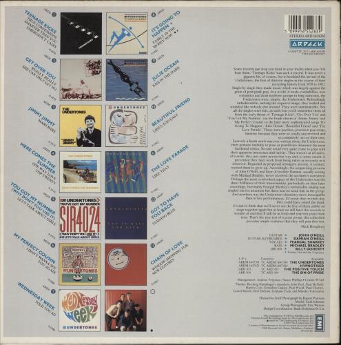 The Undertones All Wrapped Up - Hype Stickered 2-LP vinyl record set (Double LP Album) UK UDT2LAL96035