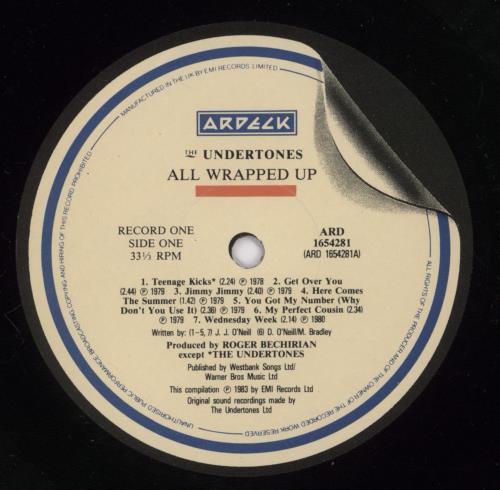 The Undertones All Wrapped Up 2-LP vinyl record set (Double LP Album) UK UDT2LAL626074