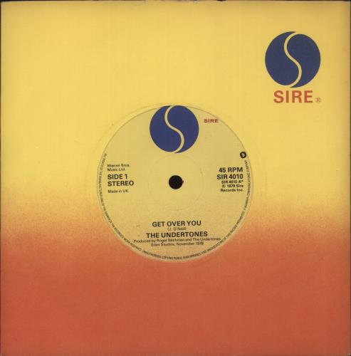 The Undertones Get Over You 7" vinyl single (7 inch record / 45) UK UDT07GE610509