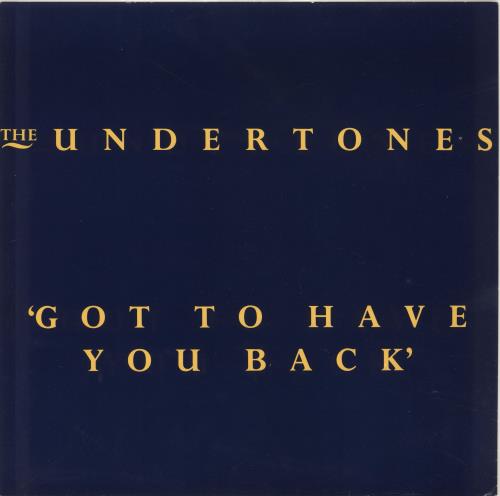 The Undertones Got To Have You Back 12" vinyl single (12 inch record / Maxi-single) UK UDT12GO87872