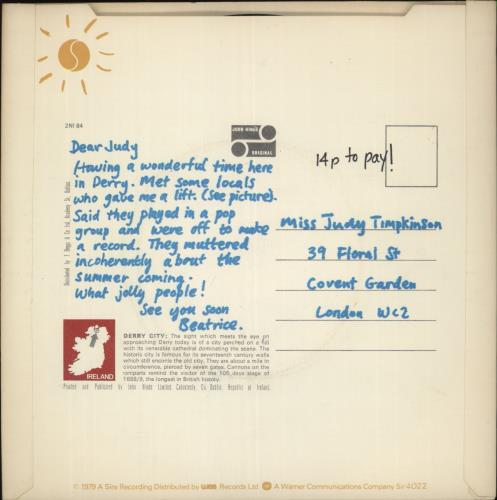 The Undertones Here Comes The Summer + Sleeve 7" vinyl single (7 inch record / 45) UK UDT07HE72831