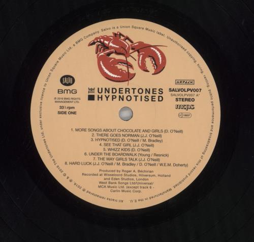 The Undertones Hypnotised vinyl LP album (LP record) US UDTLPHY859114
