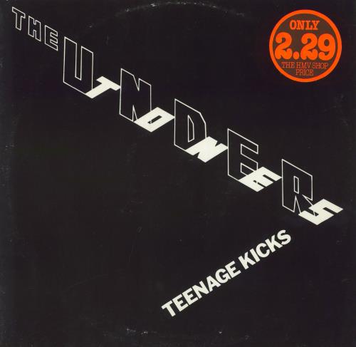 The Undertones Teenage Kicks - VG 12" vinyl single (12 inch record / Maxi-single) UK UDT12TE830097