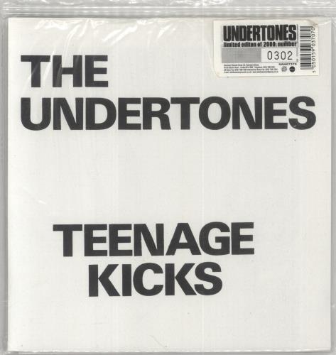 The Undertones Teenage Kicks 7" vinyl single (7 inch record / 45) UK UDT07TE408975