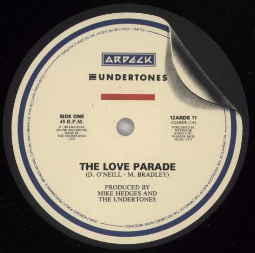 The Undertones The Love Parade 12" vinyl single (12 inch record / Maxi-single) UK UDT12TH129162