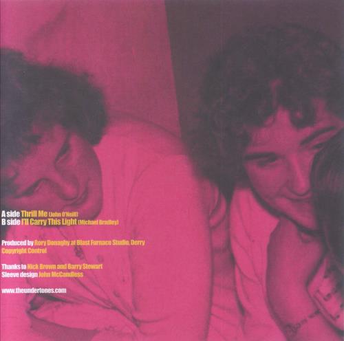 The Undertones Thrill Me + Fold-out Sleeve 7" vinyl single (7 inch record / 45) UK UDT07TH849248