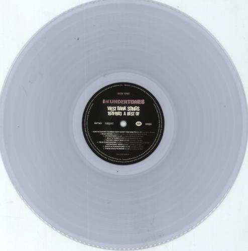 The Undertones West Bank Songs 1978-1983 A Best Of: HMV 100th - Clear Vinyl 2-LP vinyl record set (Double LP Album) UK UDT2LWE802329