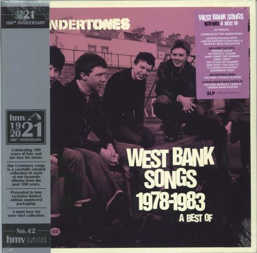 The Undertones West Bank Songs 1978-1983: A Best Of - Clear Vinyl - Sealed 2-LP vinyl record set (Double LP Album) UK UDT2LWE774759