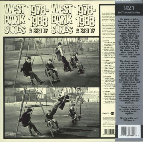 The Undertones West Bank Songs 1978-1983: A Best Of - Clear Vinyl - Sealed 2-LP vinyl record set (Double LP Album) UK UDT2LWE774759