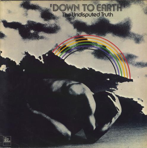 The Undisputed Truth Down To Earth - Factory Sample sticker vinyl LP album (LP record) UK DPTLPDO787584
