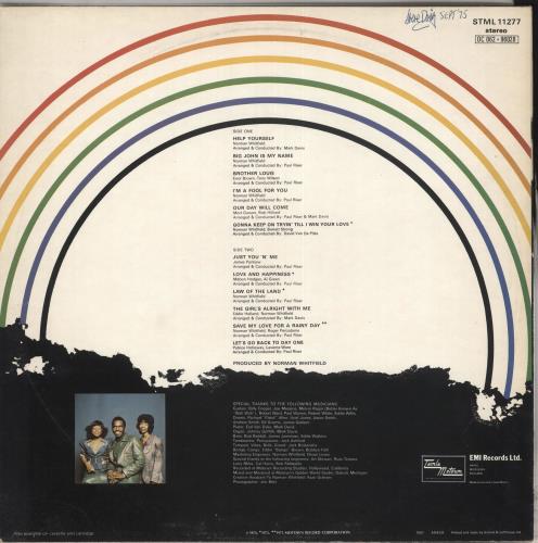 The Undisputed Truth Down To Earth vinyl LP album (LP record) UK DPTLPDO300570