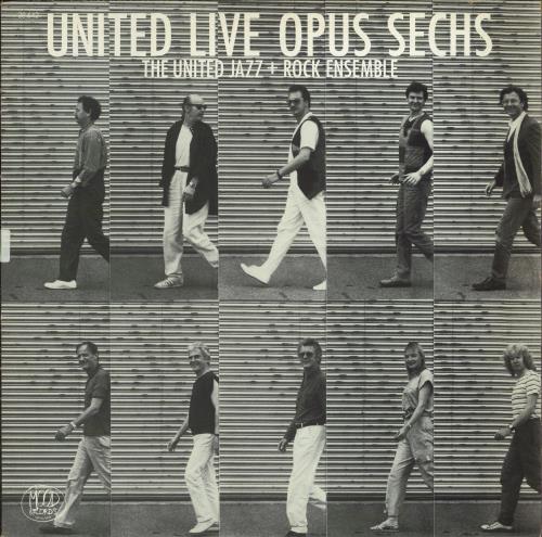The United Jazz + Rock Ensemble United Live Opus Sechs vinyl LP album (LP record) German UNJLPUN770668