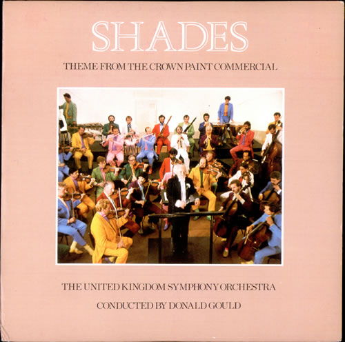 The United Kingdom Symphony Orchestra Shades 7" vinyl single (7 inch record / 45) UK UK007SH503398