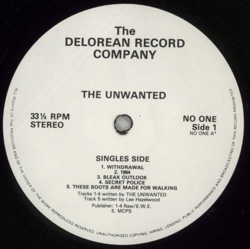 The Unwanted Secret Past vinyl LP album (LP record) UK X7PLPSE866616