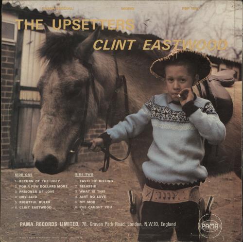 The Upsetters Clint Eastwood - VG vinyl LP album (LP record) UK TB8LPCL870948