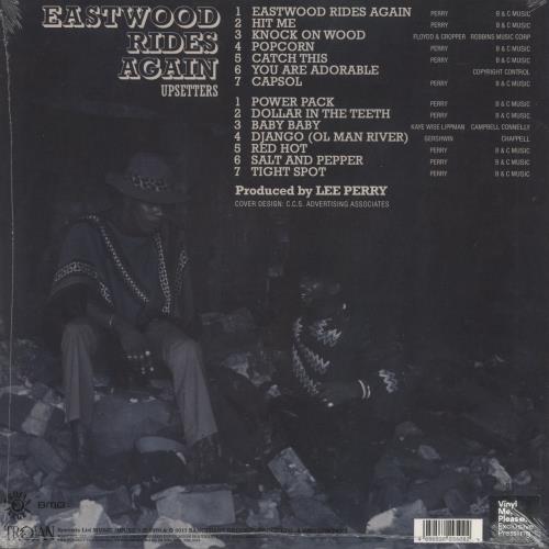 The Upsetters Clint Eastwood Rides Again - Orange/Red Splatter Vinyl - Sealed vinyl LP album (LP record) UK TB8LPCL870893