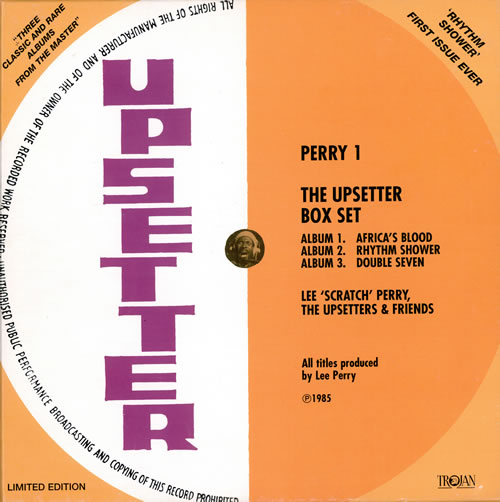 The Upsetters The Upsetter Box Set 3-LP vinyl record set (Triple LP Album) UK TB83LTH460896