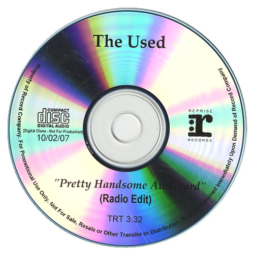 The Used Pretty Handsome Awkward CD-R acetate US USDCRPR470001