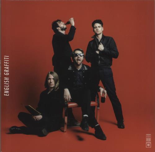 The Vaccines English Graffiti - Black / Red Vinyl + Numbered Sleeve + Autographed Prints 2-LP vinyl record set (Double LP Album) UK U2R2LEN682054