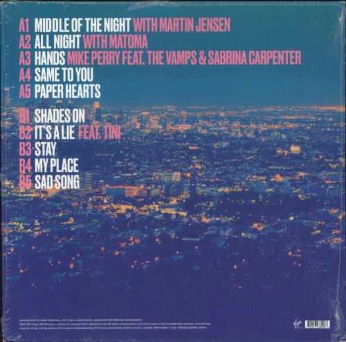 The Vamps Night & Day - Night Edition vinyl LP album (LP record) UK TN6LPNI798448