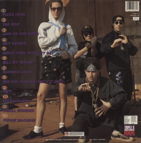 The Vandals Fear Of A Punk Planet vinyl LP album (LP record) UK T6KLPFE863347