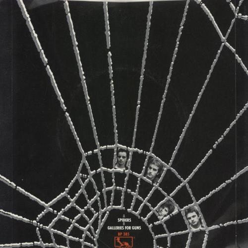 The Vapors Spiders 7" vinyl single (7 inch record / 45) UK VAP07SP90082