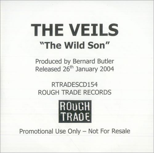 The Veils The Wild Son CD-R acetate UK V.ECRTH514761