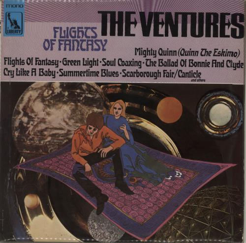 The Ventures Flights Of Fantasy vinyl LP album (LP record) UK VENLPFL688459