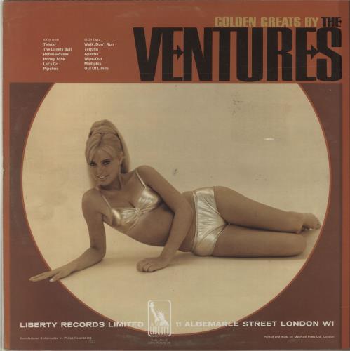 The Ventures Golden Greats vinyl LP album (LP record) UK VENLPGO685353