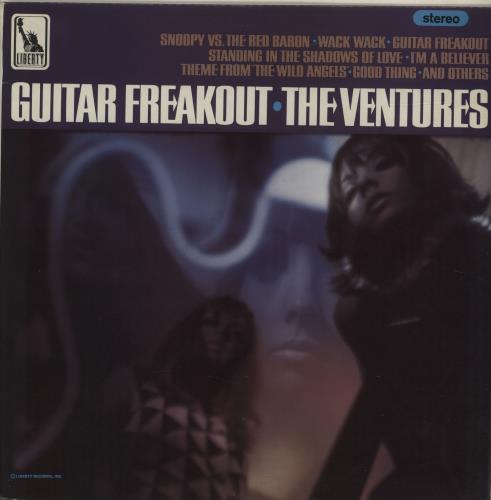 The Ventures Guitar Freakout vinyl LP album (LP record) UK VENLPGU685094