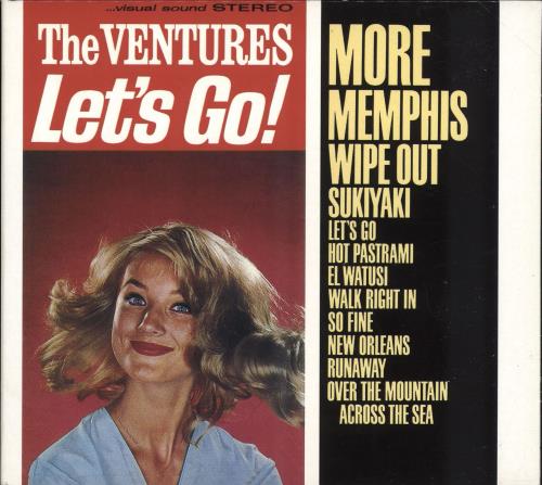 The Ventures Let's Go CD album (CDLP) French VENCDLE688980