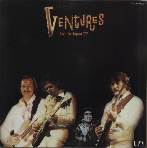 The Ventures Live In Japan '77 2-LP vinyl record set (Double LP Album) Japanese VEN2LLI688619