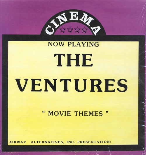 The Ventures Movie Themes vinyl LP album (LP record) US VENLPMO552294