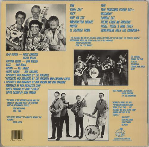 The Ventures Radical Guitars vinyl LP album (LP record) US VENLPRA740809