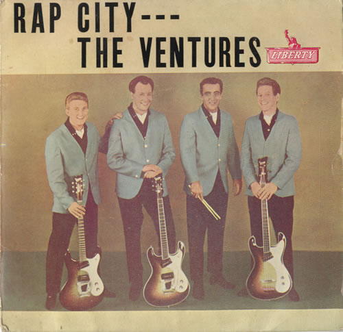 The Ventures Rap City 7" vinyl single (7 inch record / 45) Australian VEN07RA548319
