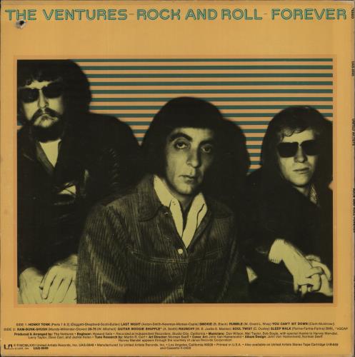 The Ventures Rock And Roll Forever vinyl LP album (LP record) US VENLPRO688456