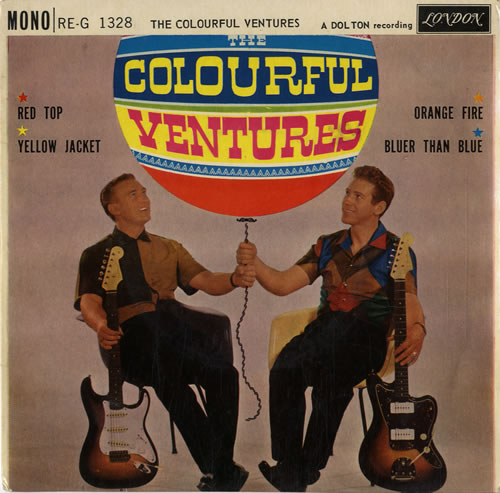 The Ventures The Colourful Ventures 7" vinyl single (7 inch record / 45) UK VEN07TH548642