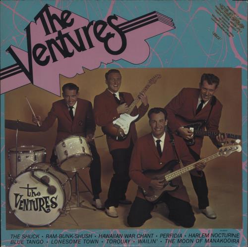 The Ventures The Ventures - Gold Promo Stamped Sleeve vinyl LP album (LP record) US VENLPTH688624