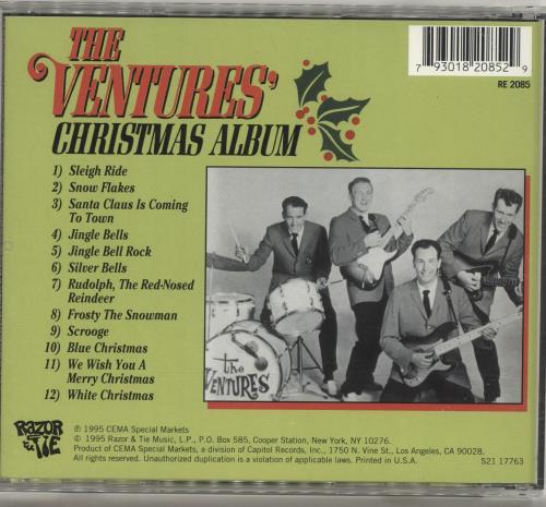 The Ventures The Ventures' Christmas Album CD album (CDLP) US VENCDTH689048