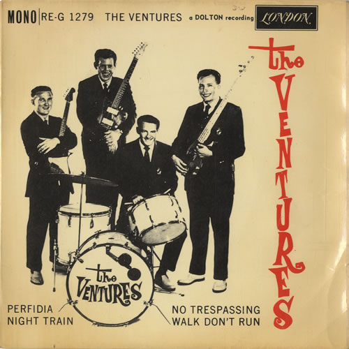 The Ventures The Ventures 7" vinyl single (7 inch record / 45) UK VEN07TH548322