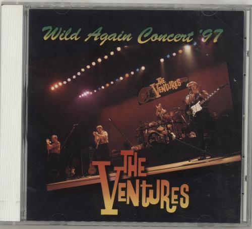 The Ventures Wild Again Concert '97 CD album (CDLP) Japanese VENCDWI690027