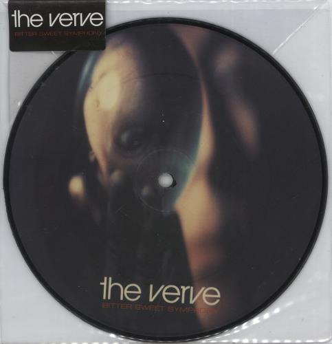 The Verve Bitter Sweet Symphony - Sticker Sealed 7" vinyl picture disc (7 inch picture disc single) UK VVE7PBI629134