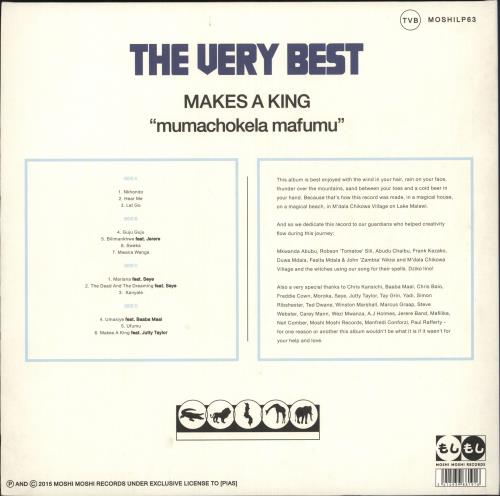 The Very Best Makes A King + Bonus CD 2-LP vinyl record set (Double LP Album) UK ZHG2LMA712455