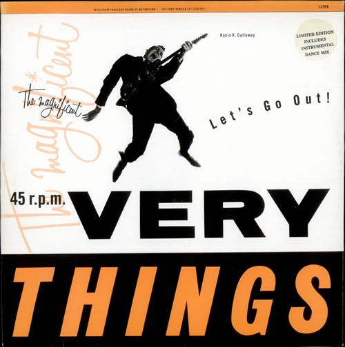 The Very Things Let's Go Out - Full 12" Version 12" vinyl single (12 inch record / Maxi-single) UK TFV12LE504044