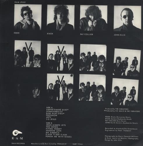 The Vibrators Alaska 127 vinyl LP album (LP record) UK VIBLPAL253019
