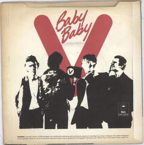 The Vibrators Baby Baby - VG+ 7" vinyl single (7 inch record / 45) UK VIB07BA703323