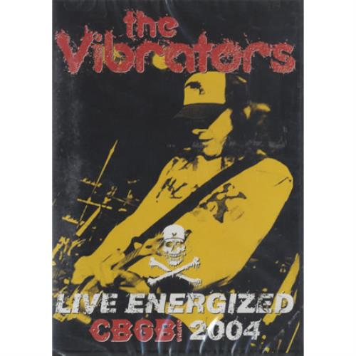 The Vibrators Live Energized CBGB 2004 DVD US VIBDDLI419258