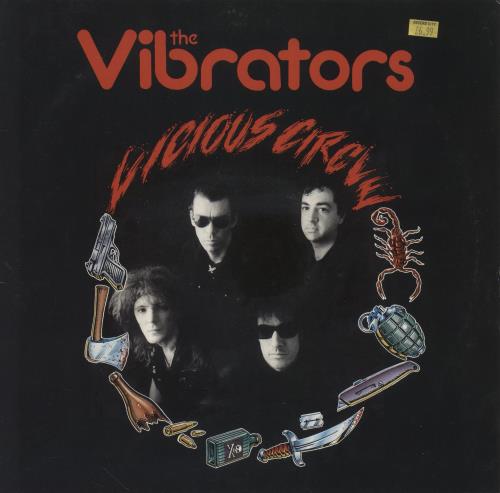 The Vibrators Vicious Circle vinyl LP album (LP record) German VIBLPVI799434
